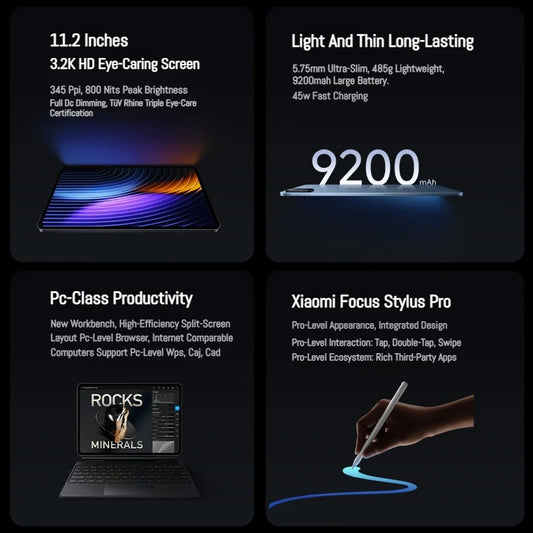 snapdragon 8s gen 4 - Tablet - Mi Xiaomi Pad 8