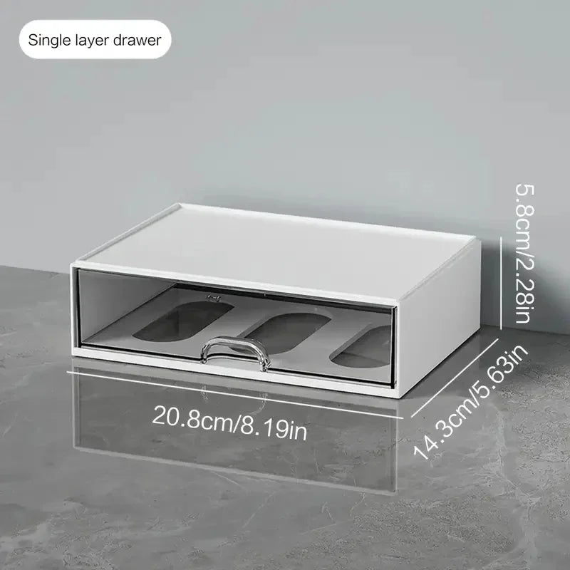 Professional desk organizer with partitions