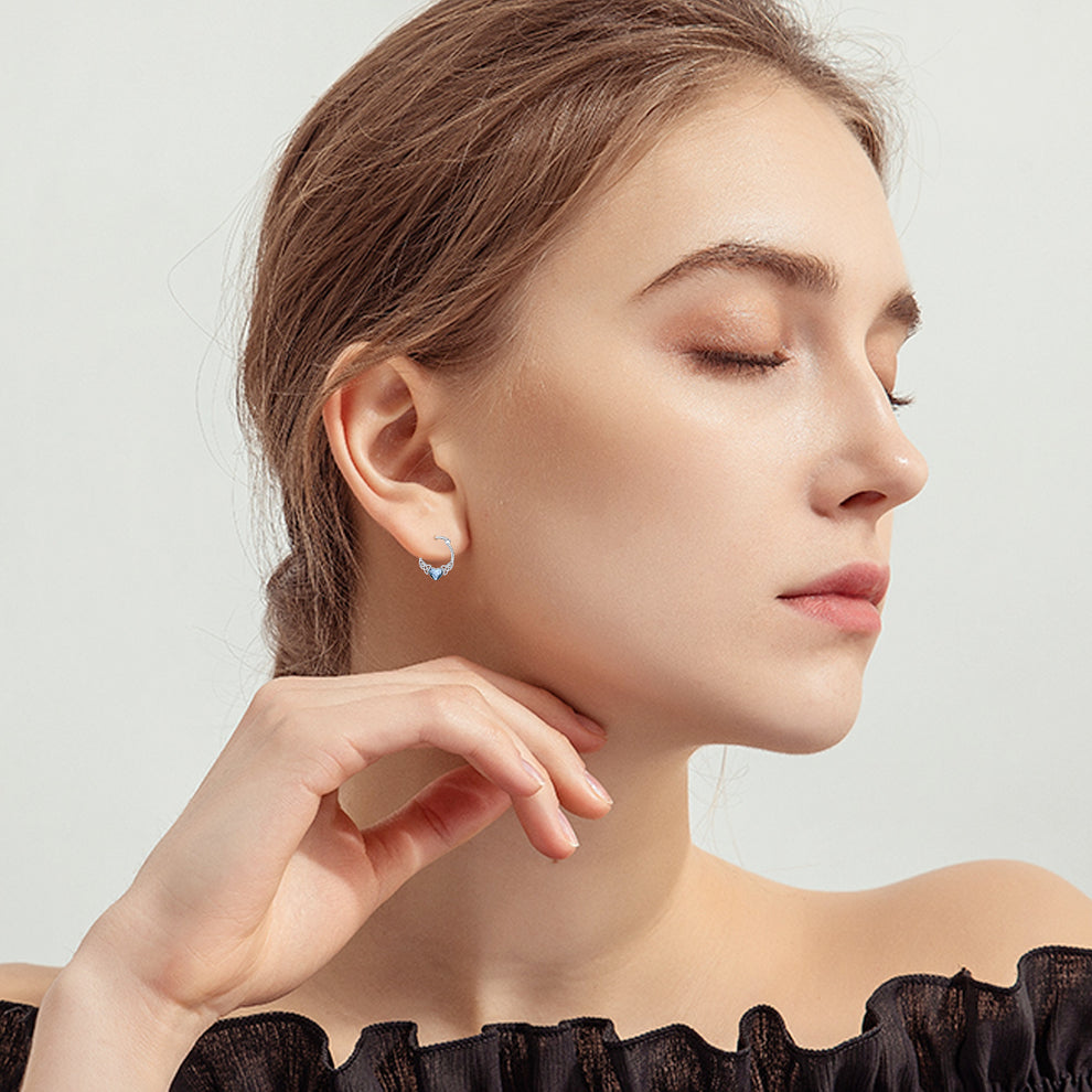 silver hoop earrings - Jewelry - Hoop Earrings