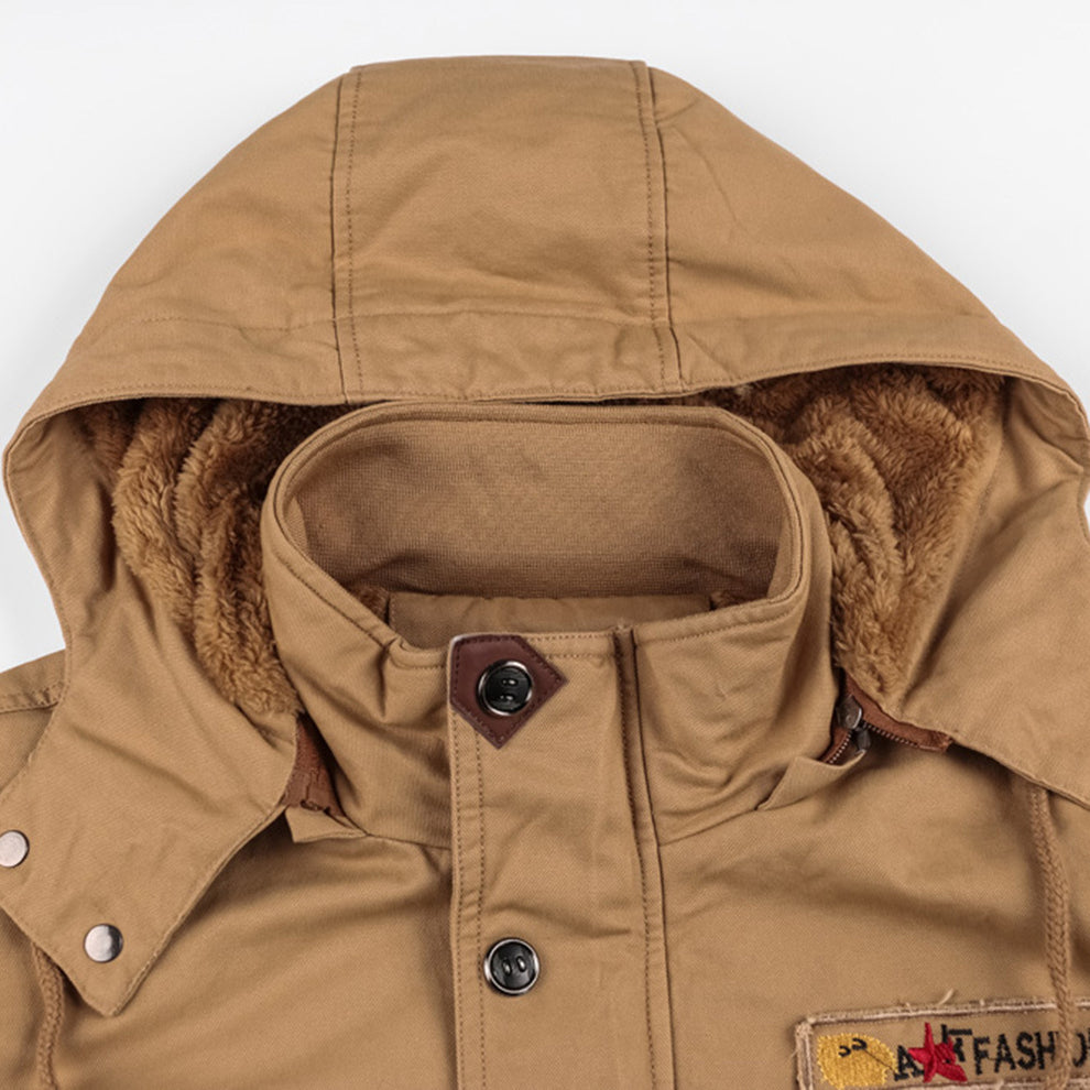 men's hoodies - Men-s Coats - Jackets - Winter Zip-up Coat