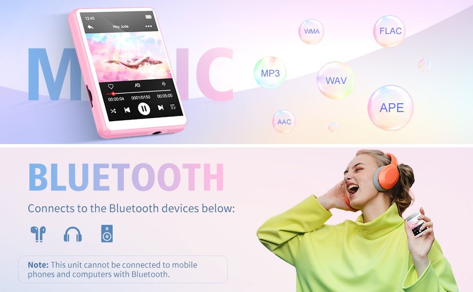 bluetooth mp3 player 2025 - Portable Media Player - MP3 Player