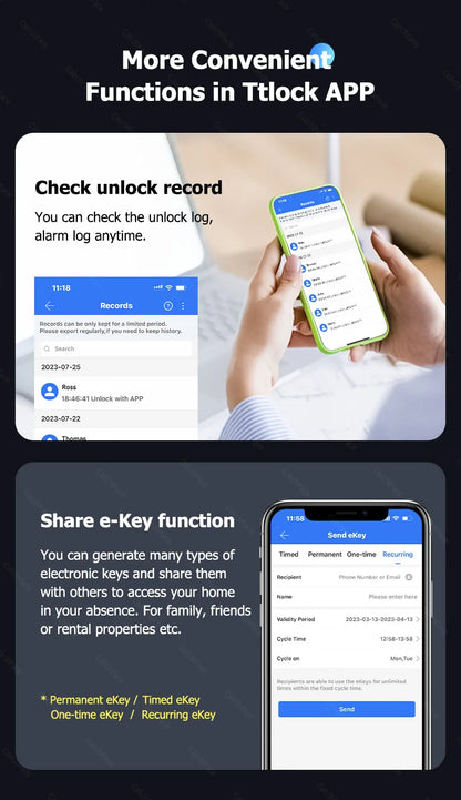 Smart lock with auto unlock