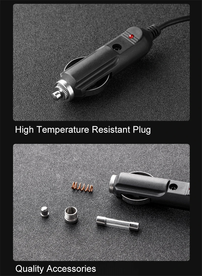 Heated car seat cover with remote