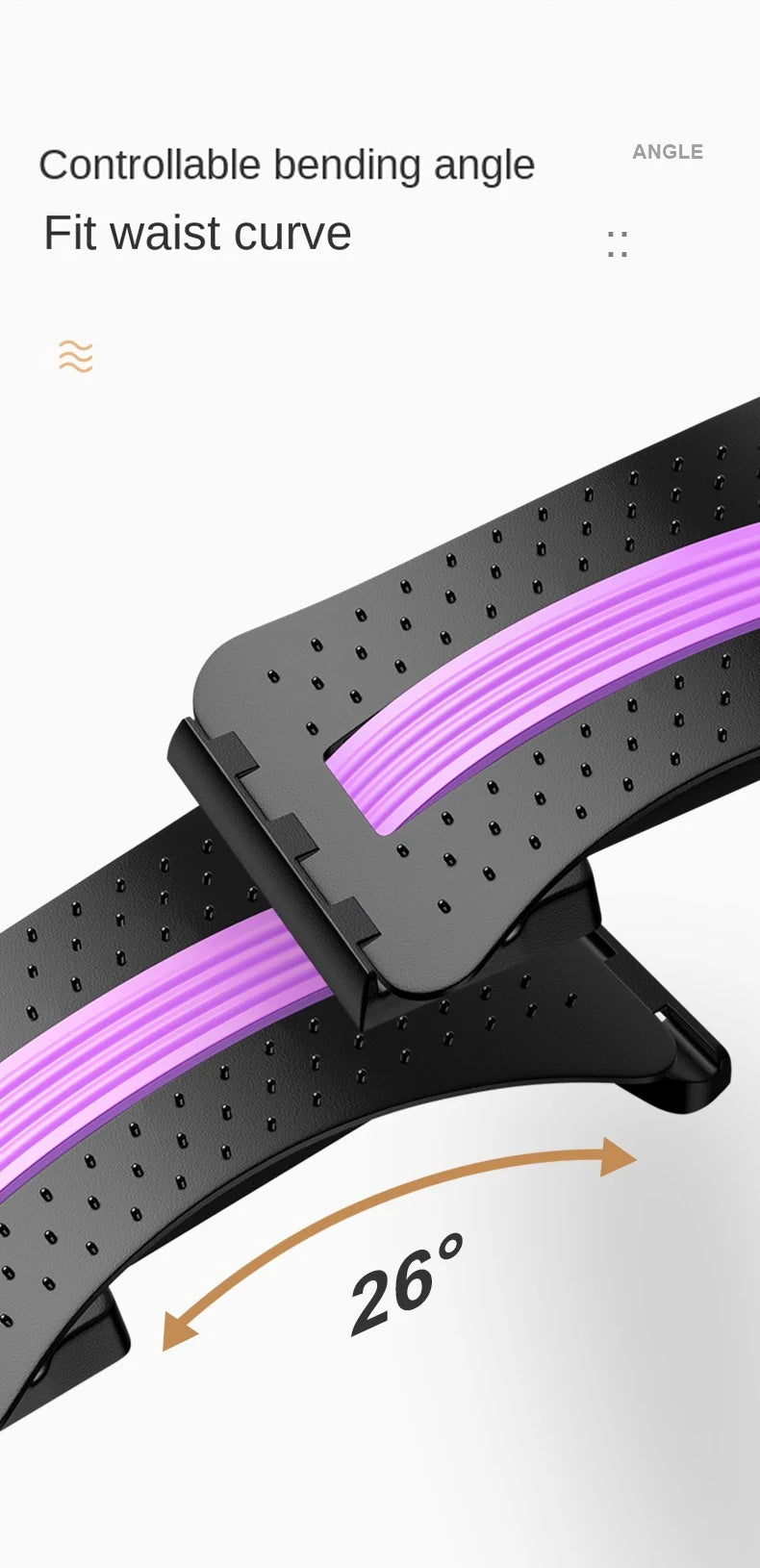 halo lumbar cushion - Fitness - Exercise - Lumbar stretching and massage device