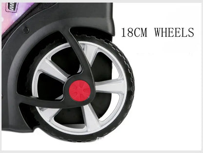 High performance travel trolley bags for kids