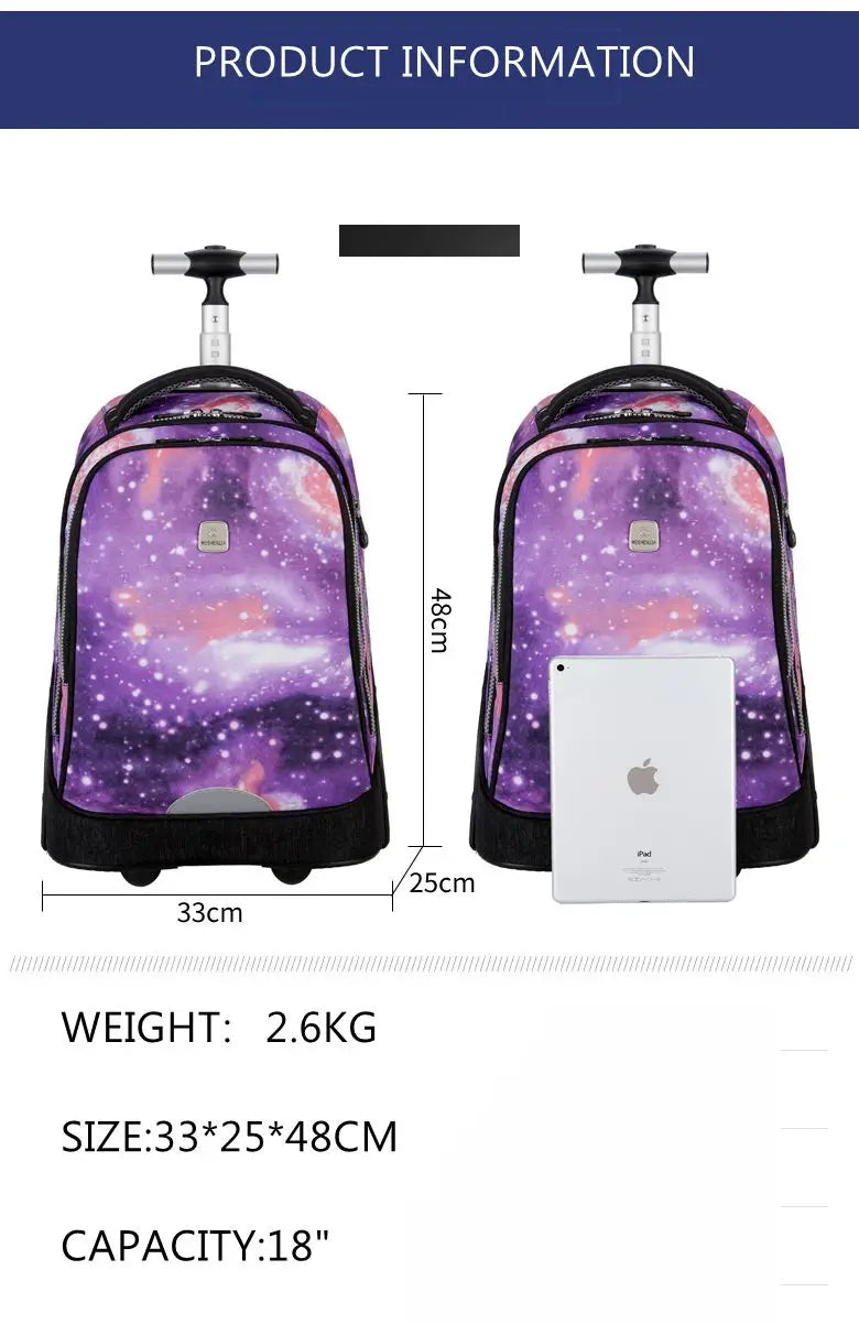 Children's travel trolley bag