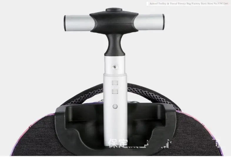 Large wheels school bag for travel