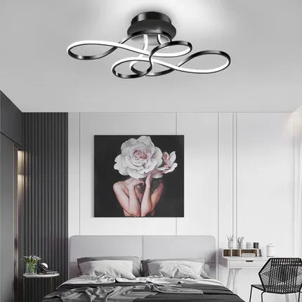 Led strip ceiling light for living room