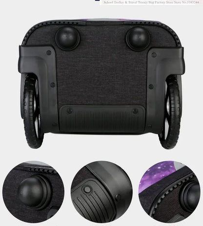 Premium materials wheeled school bag