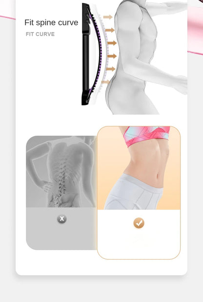 lumbar stretcher - Fitness - Exercise - Lumbar stretching and massage device