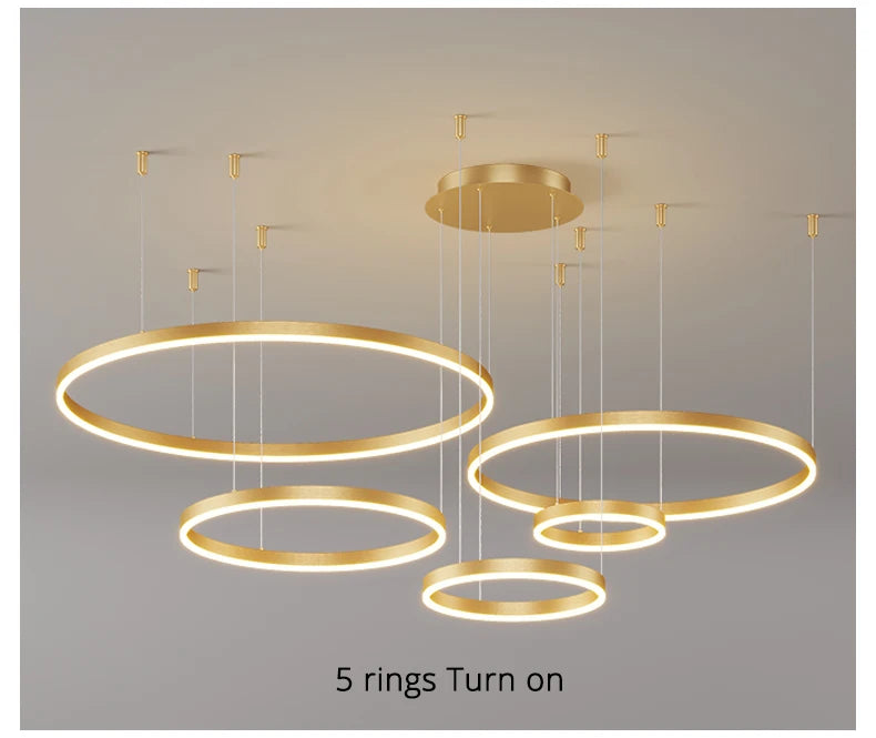 Ceiling mounted chandelier for modern homes