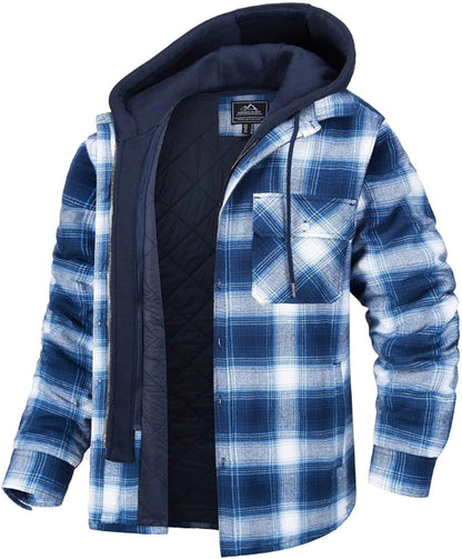 Comfortable cotton filled coat for men