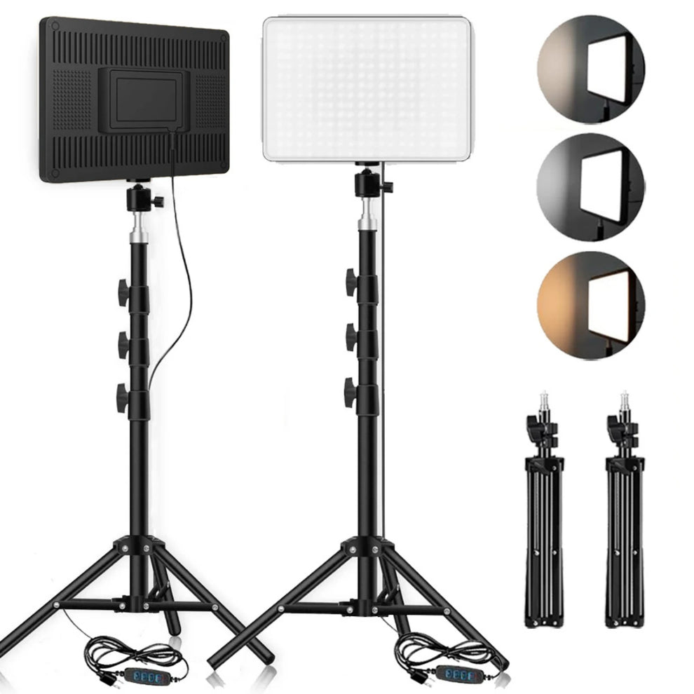dimmable led light - Photography Lighting - LED Video Light Kit