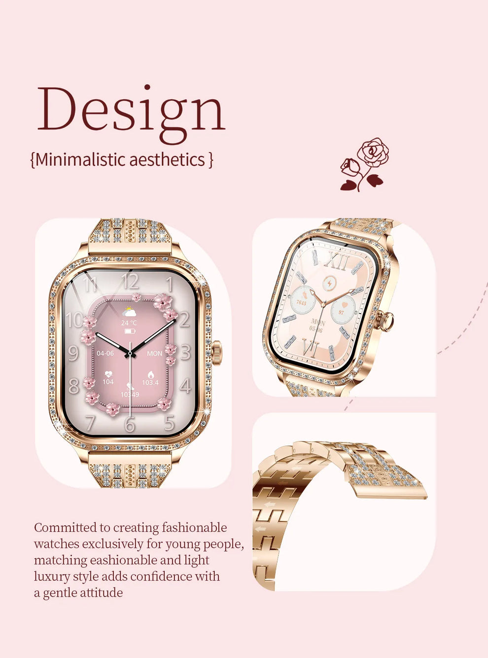 Smart Watch - Luxury Smart Watch for Women - garmin marq carbon timepiece