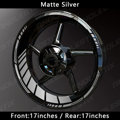 motorcycle wheel rim tape - Motorcycle Accessories - Reflective Wheel Hub Decal