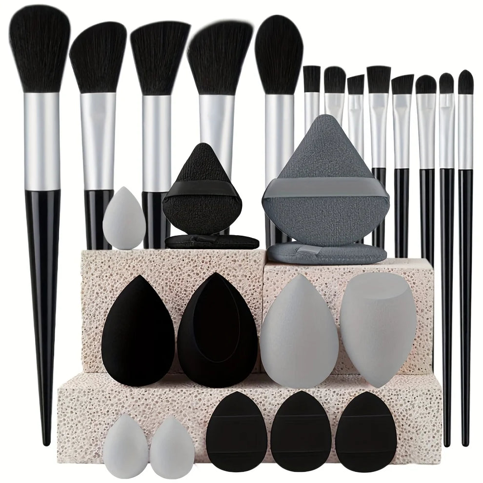 face makeup brushes - Beauty - Makeup Brush Set