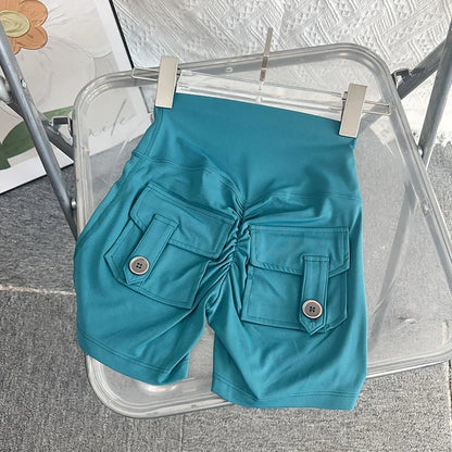 girls in yoga pants - Apparel - Yoga Shorts