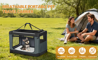expandable cat dog carrier - Pet Supplies - Foldable Dog Carrier