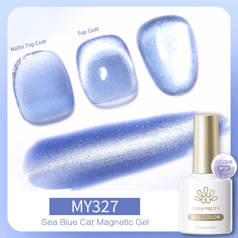 Magnetic gel nail polish