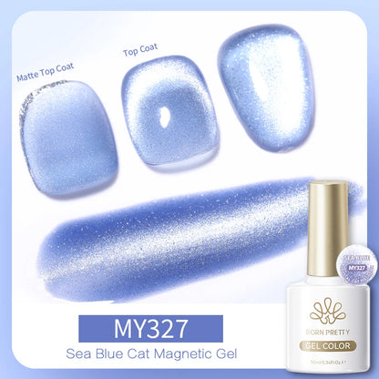 Magnetic gel nail polish