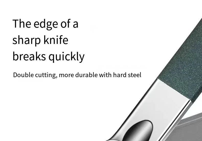 Luxury stainless steel nail care kit with case