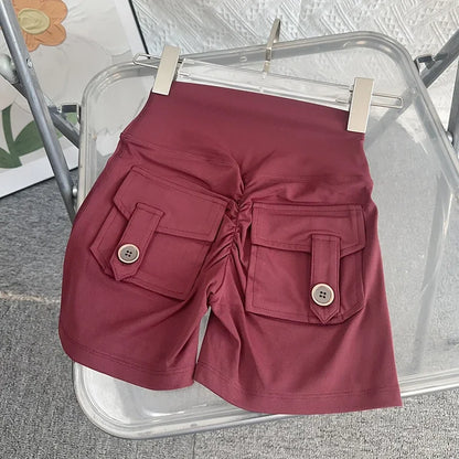 athletic shorts yoga — low — 400 - Apparel - Yoga Shorts