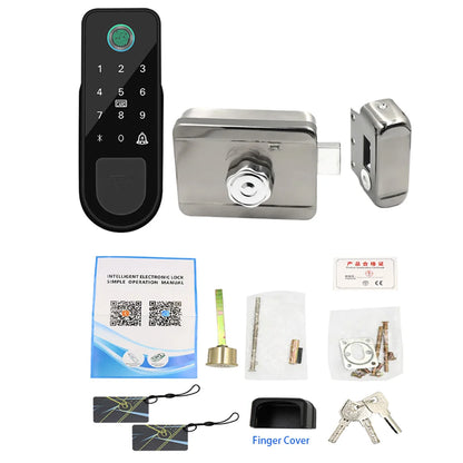 smart door lock - Smart Home Security - Bluetooth Fingerprint Smart Door Lock