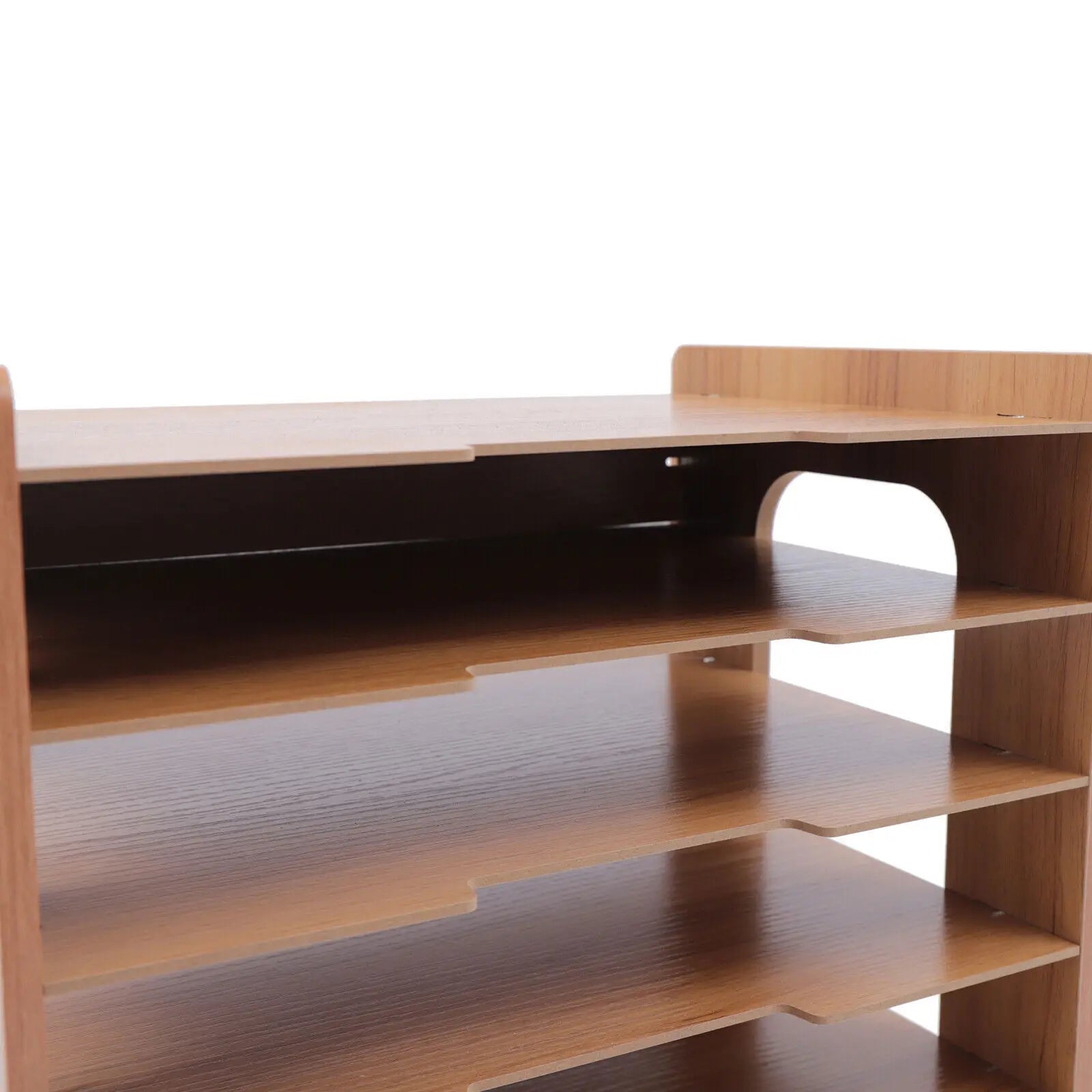 Space-saving document tray