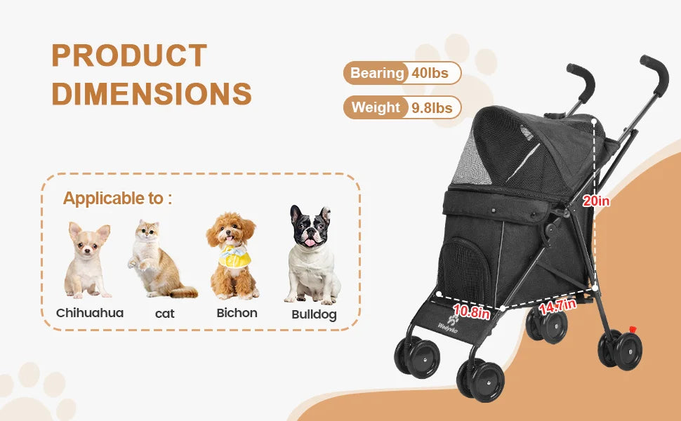 pet stroller - Pet Supplies - Dog Stroller