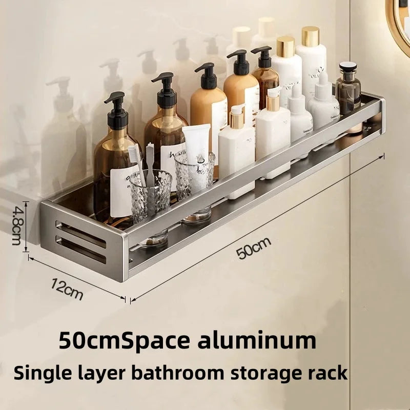shower corner shelf - Bathroom Accessories - Shower Corner Shelf with Towel Bar