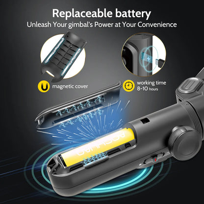 smartphone gimbal - Handheld Gimbal - Smartphone Gimbal Stabilizer