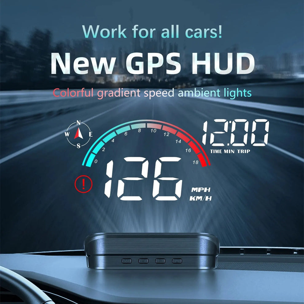 automotive head-up display - Automotive Electronics - Head Up Display -HUD- GPS Speedometer