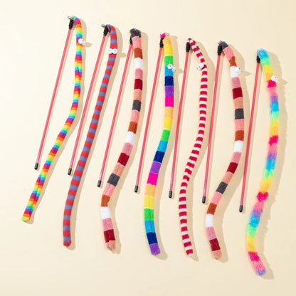 cat toy wands - Pet Supplies - Cat Teaser Wand