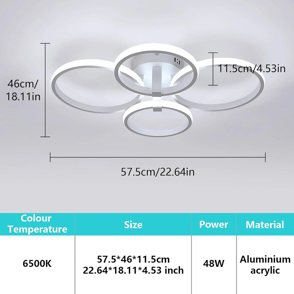 wattage selectable led fixtures - Lighting - LED Ceiling Light