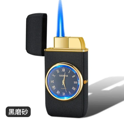 Smoking Accessories - Windproof Torch Lighter - butane torch lighter timepiece