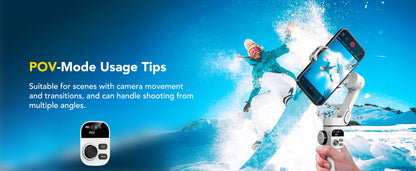 ai sports cameraman gimbal - Camera - Photo - Smartphone Gimbal Stabilizer