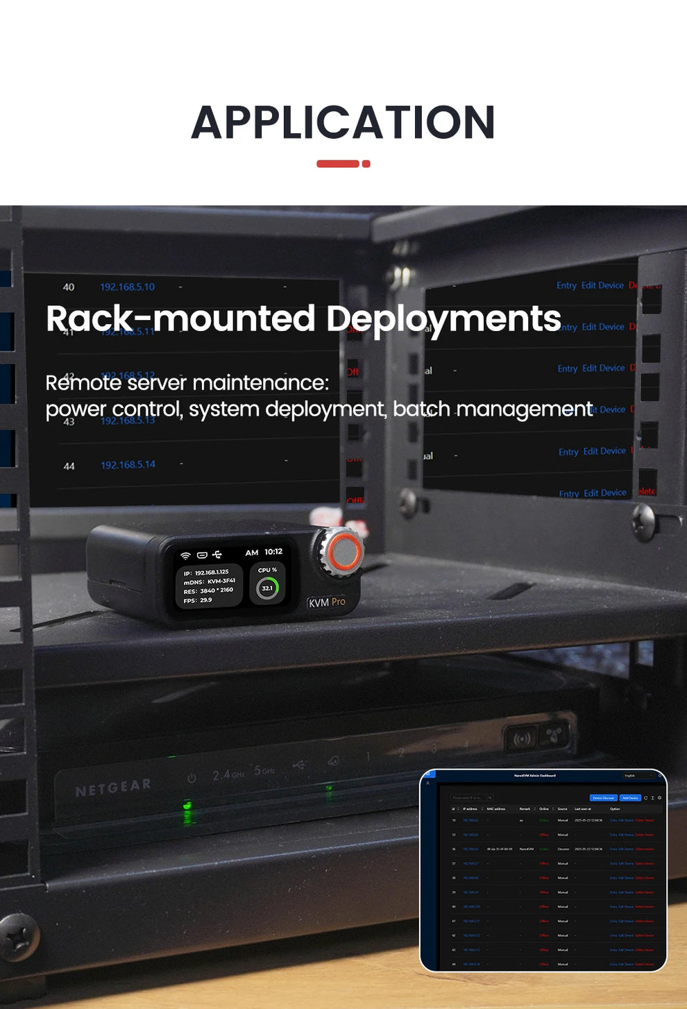 k kvm over ip - Computer Hardware - IP KVM Switch