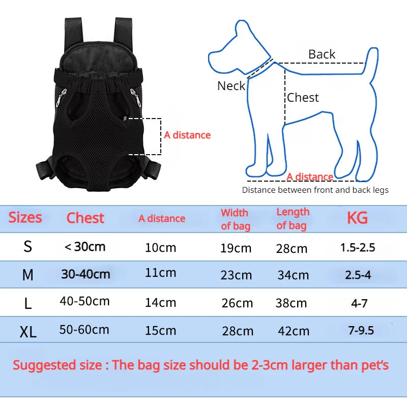 breathable pet carrier backpack - Pet Supplies - Portable Dog Carrier Backpack