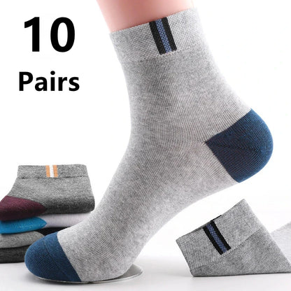 bamboo athletic socks - Socks - Men-s breathable cotton sports socks with bamboo fiber