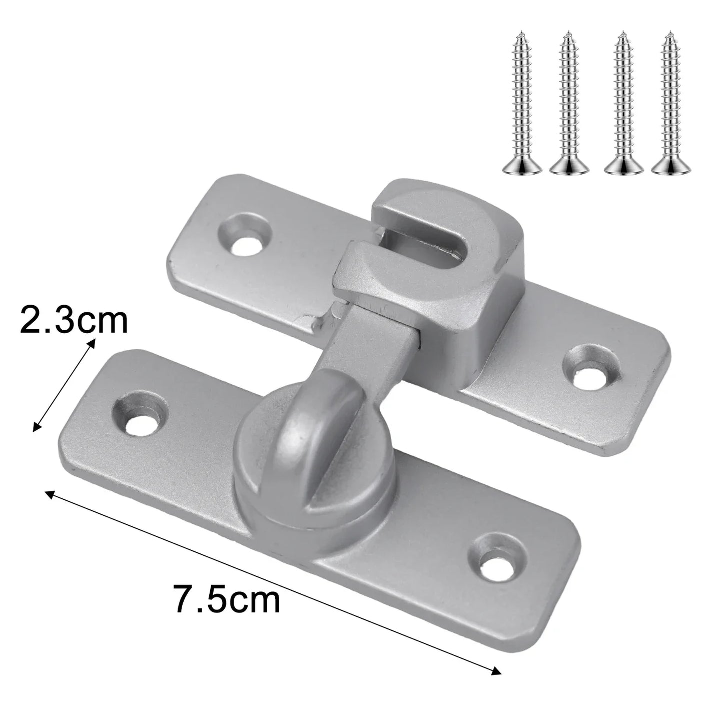 Stainless steel 90 degree lock
