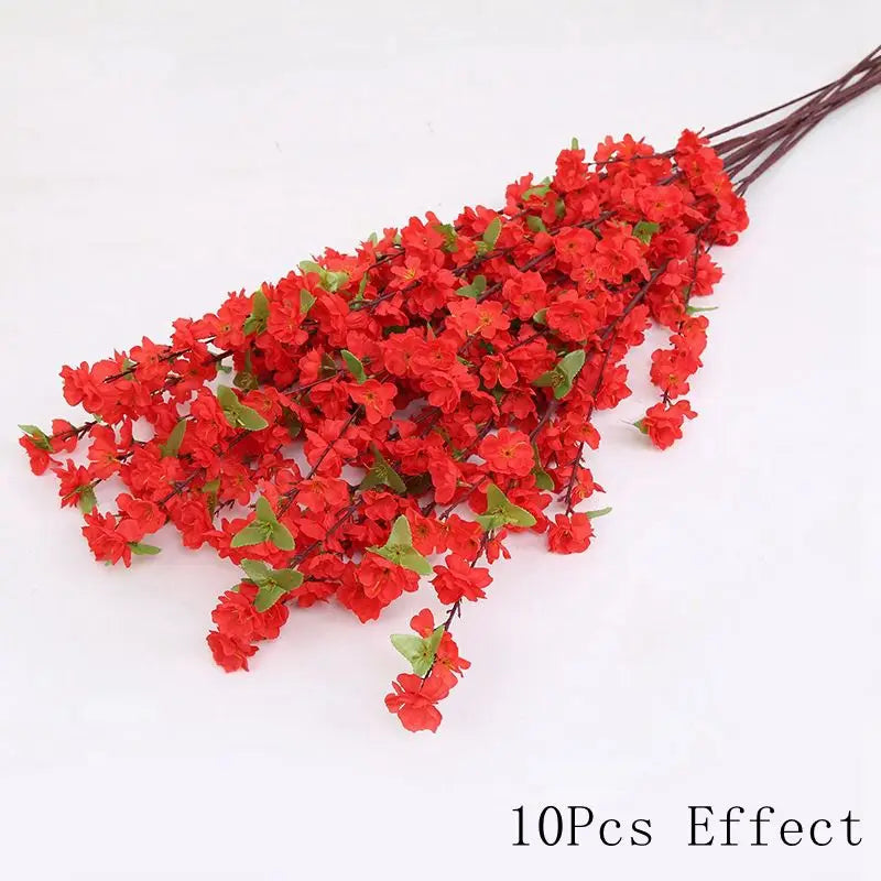 artificial plants online - Artificial Flowers - Sakura Silk Flower Bouquet