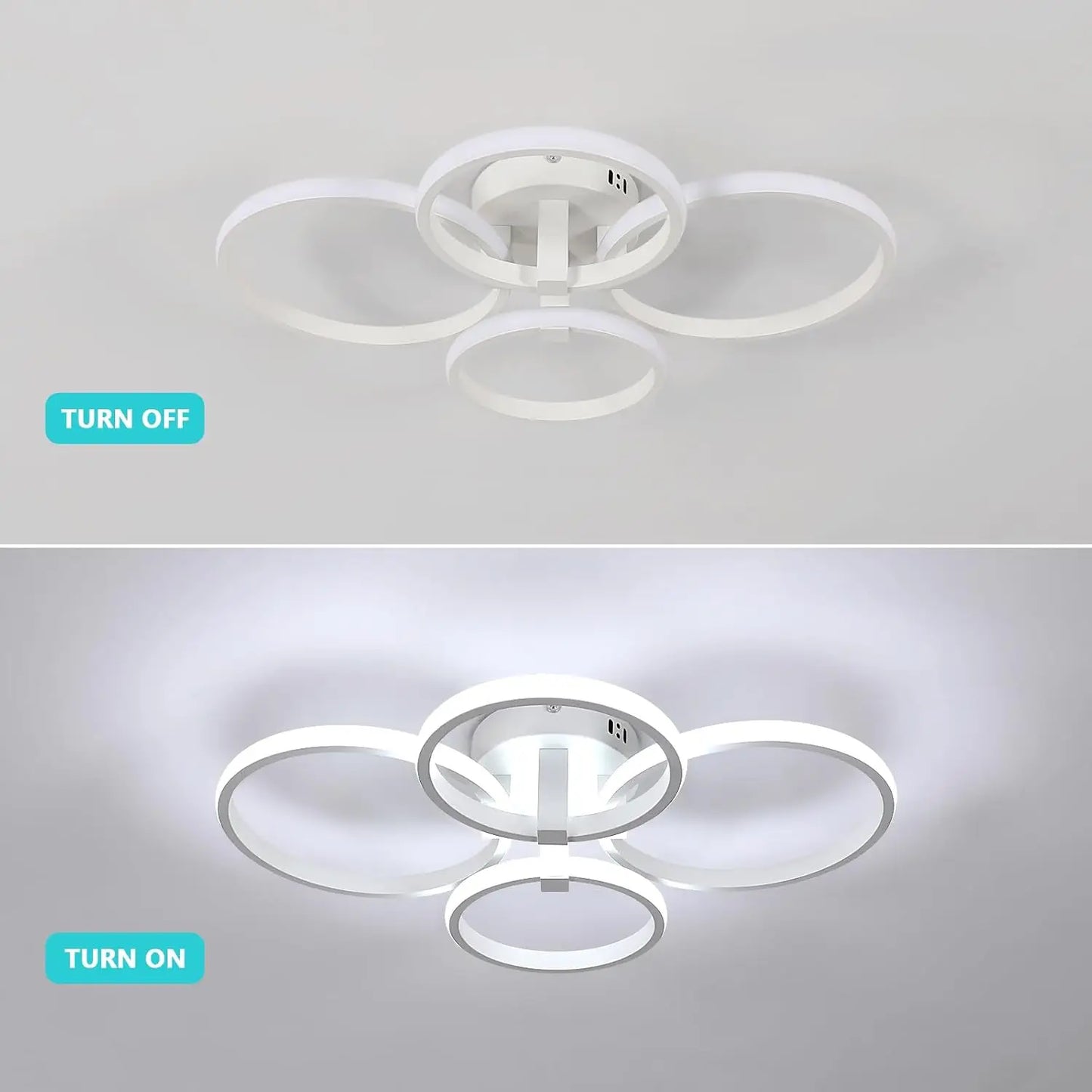 Round led ceiling light 48w