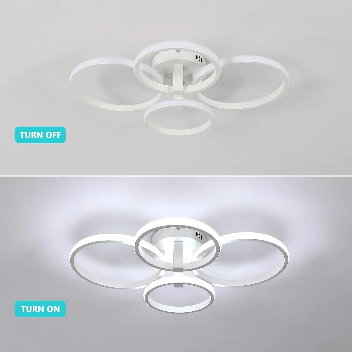 Round led ceiling light 48w