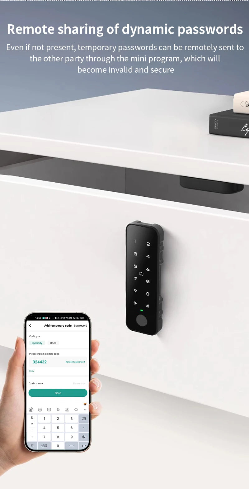 accurate search volume figures — the search results don't contain volume metrics from google, semrush, ahrefs, or similar tools - Smart Home Security - Electronic Cabinet Lock