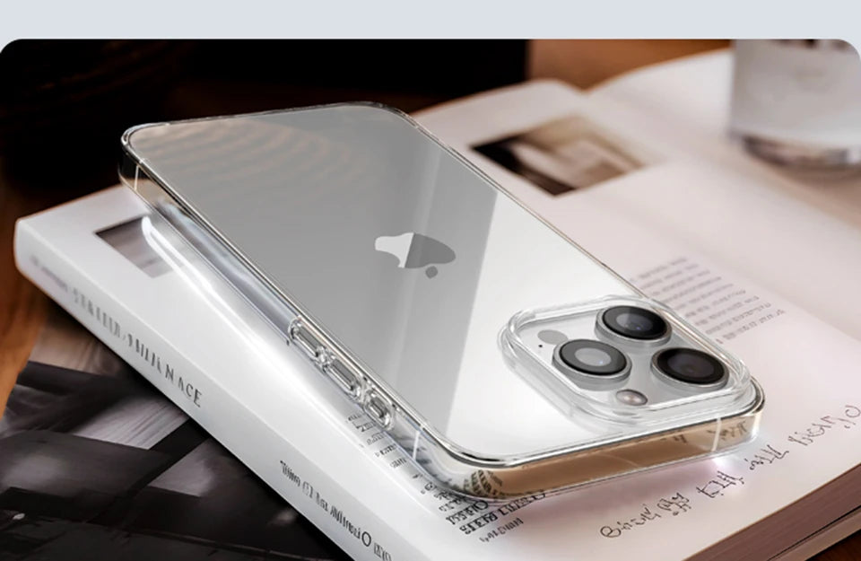 slim magnetic transparent case - Phone Cases - Luxury Transparent Phone Case for iPhone
