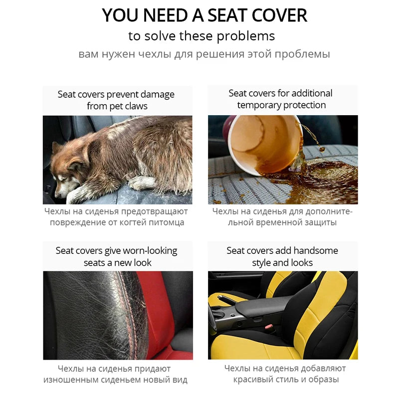 Truck seat covers