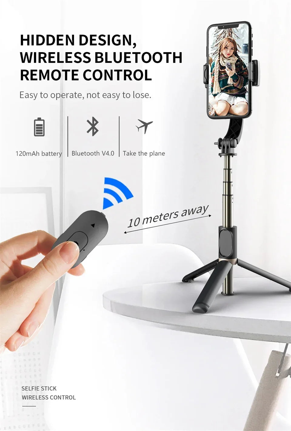 foldable ai gimbal - Handheld Gimbals - Mobile Phone Gimbal Stabilizer