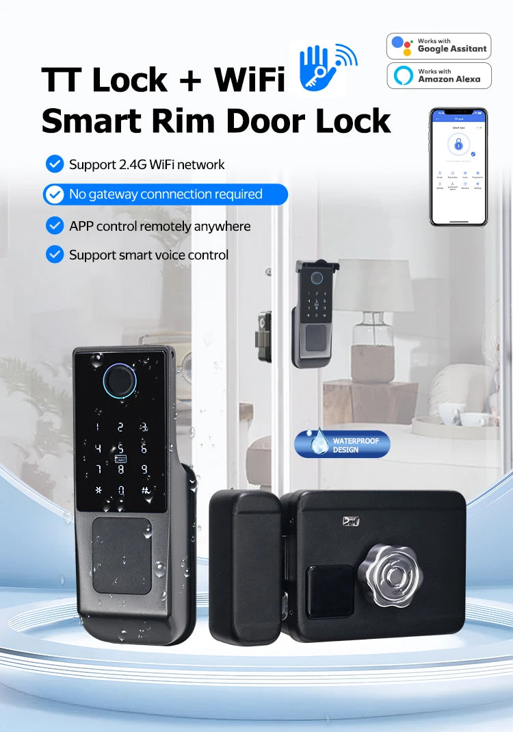 biometric authentication locks - Home Security - Smart Door Lock
