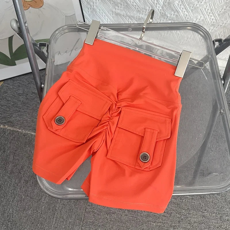 running yoga shorts — low — 400 - Apparel - Yoga Shorts