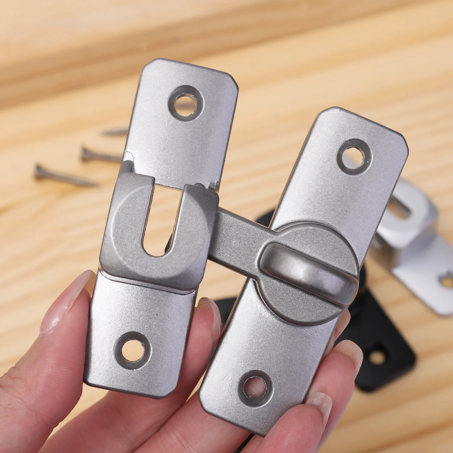 Stainless steel 90 degree lock